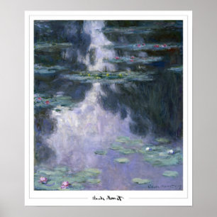 Claude Monet Zedign Art Poster #4