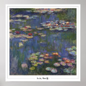 Claude Monet Zedign Art Poster #40-2 (Voorkant)