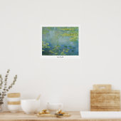 Claude Monet Zedign Art Poster #41-2 (Keuken)