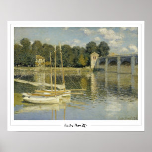 Claude Monet Zedign Art Poster #43