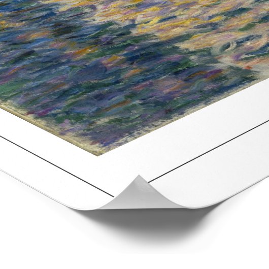 Claude Monet Zedign Art Poster #43-2 (Hoek)