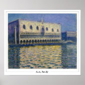 Claude Monet Zedign Art Poster #43-2 (Voorkant)