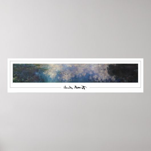 Claude Monet Zedign Art Poster #466-2 (Voorkant)