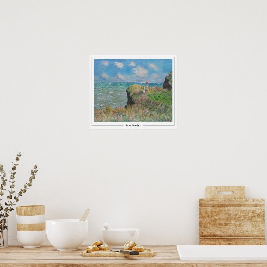 Claude Monet Zedign Art Poster #47-2 (Keuken)