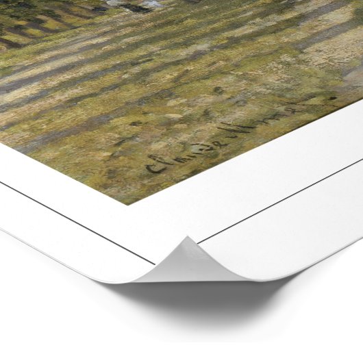 Claude Monet Zedign Art Poster #48 (Hoek)