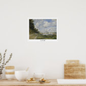 Claude Monet Zedign Art Poster #48 (Keuken)