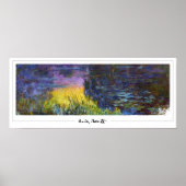 Claude Monet Zedign Art Poster #485 (Voorkant)