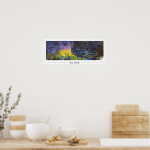 Claude Monet Zedign Art Poster #485 (Keuken)