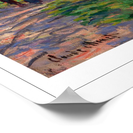Claude Monet Zedign Art Poster #48-2 (Hoek)