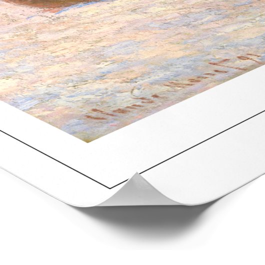 Claude Monet Zedign Art Poster #49 (Hoek)