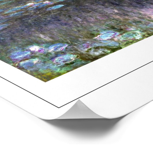 Claude Monet Zedign Art Poster #503 (Hoek)