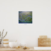 Claude Monet Zedign Art Poster #53 (Keuken)
