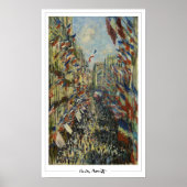 Claude Monet Zedign Art Poster #54 (Voorkant)