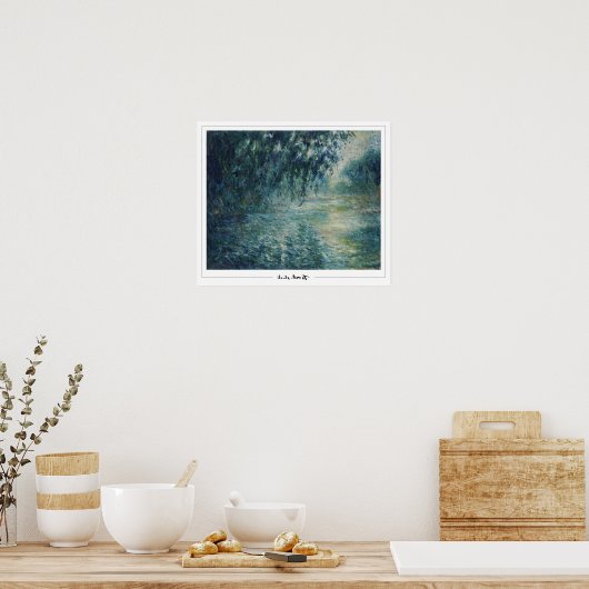 Claude Monet Zedign Art Poster #56 (Keuken)