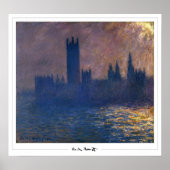 Claude Monet Zedign Art Poster #57 (Voorkant)