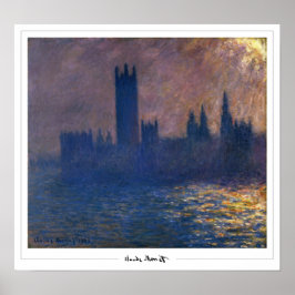 Claude Monet Zedign Art Poster #57