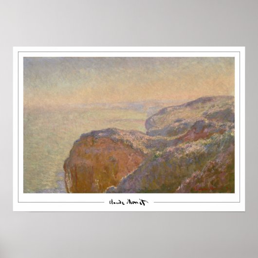 Claude Monet Zedign Art Poster #58 (Voorkant)