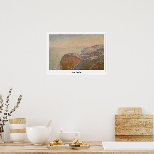 Claude Monet Zedign Art Poster #58 (Keuken)