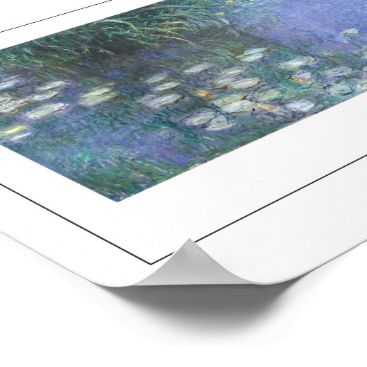 Claude Monet Zedign Art Poster 598-2 (Hoek)