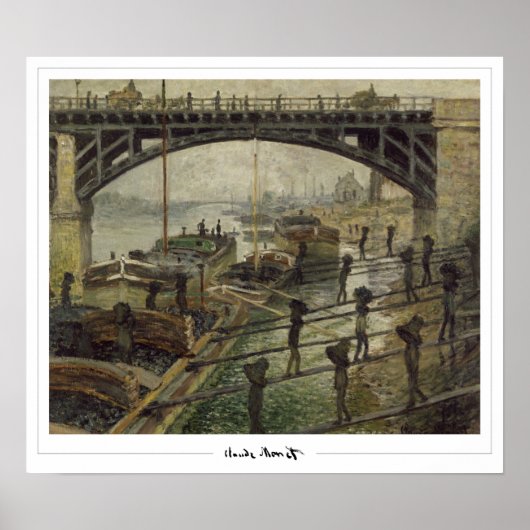 Claude Monet Zedign Art Poster 6 (Voorkant)