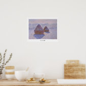 Claude Monet Zedign Art Poster #670 (Keuken)