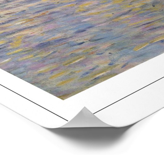 Claude Monet Zedign Art Poster #6-2 (Hoek)