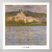 Claude Monet Zedign Art Poster #6-2 (Voorkant)