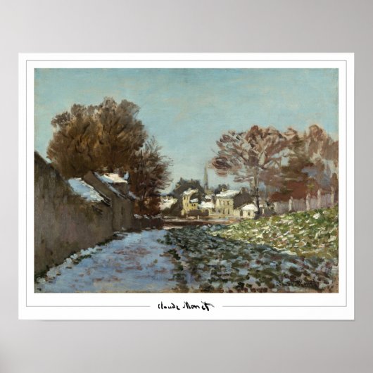 Claude Monet Zedign Kunstposter #120 Poster (Voorkant)