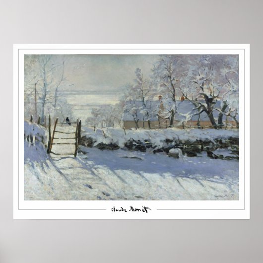 Claude Monet Zedign Kunstposter #15-2 Poster (Voorkant)