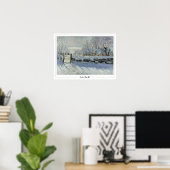 Claude Monet Zedign Kunstposter #15-2 Poster (Thuiskantoor)