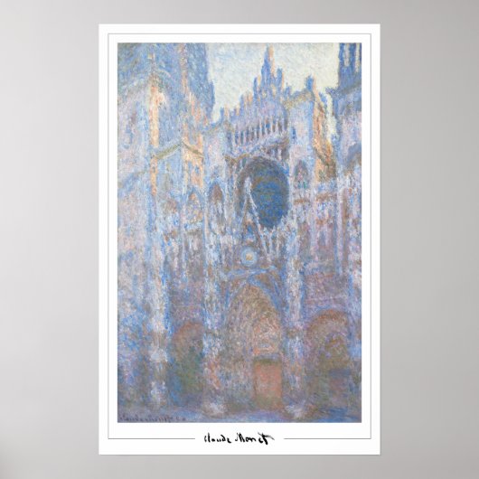 Claude Monet Zedign Kunstposter #270 Poster (Voorkant)
