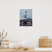 Claude Monet Zedign Kunstposter #401-2 Poster (Keuken)