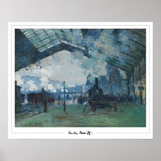Claude Monet Zedign Kunstposter #42 Poster (Voorkant)