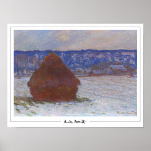 Claude Monet Zedign Kunstposter #494 Poster