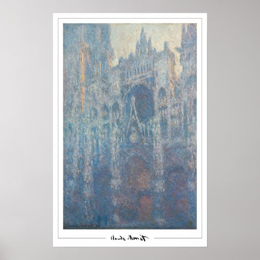 Claude Monet Zedign Kunstposter #75 Poster (Voorkant)