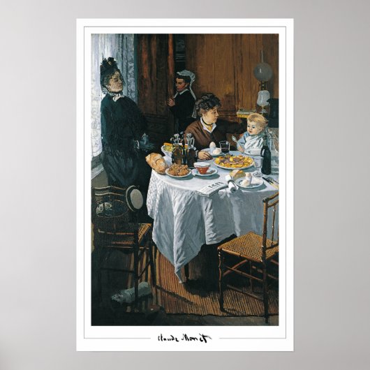 Claude Monet Zedign Kunstposter #9-2 Poster (Voorkant)