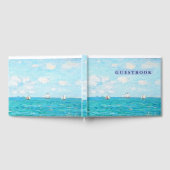 Claude Monet Zeegezicht bij Saint-Adresse Fine Art Gastenboek (Volledig)