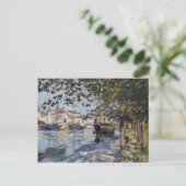 Claude Monet | Zegen in Rouen, 1872 Briefkaart (Staand voorkant)