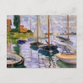 Claude Monet - Zeilboten op de Zegen Briefkaart (Voorkant)