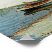 Claude Monet | Zeiling te Argenteuil, c.1874 Poster (Hoek)