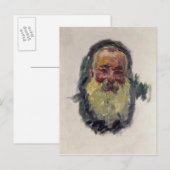 Claude Monet | Zelfportret, 1917 Briefkaart (Voorkant / Achterkant)