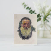 Claude Monet | Zelfportret, 1917 Briefkaart (Staand voorkant)
