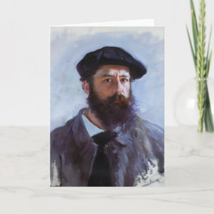 Claude Monet, Zelfportret met een baret, Kaart