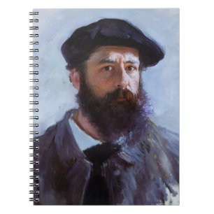 Claude Monet, Zelfportret met een baret, Notitieboek