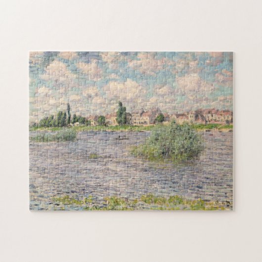 Claude Monet | Zine in Lavacourt Legpuzzel (Horizontaal)