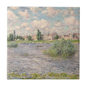 Claude Monet   Zine in Lavacourt Tegeltje