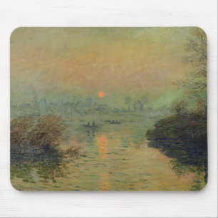 Claude Monet Zon boven de Zine Muismat