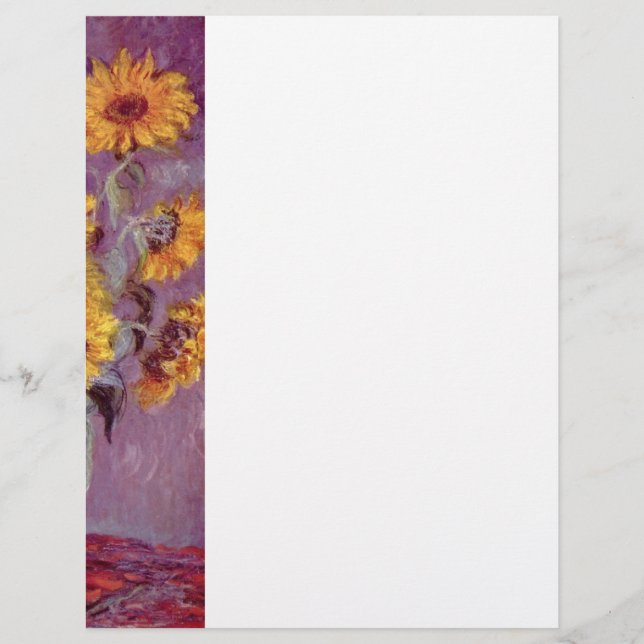 Claude Monet/Zonnebloemen (Voorkant)