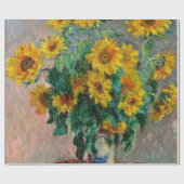 Claude Monet - Zonnebloemen Cadeaupapier (Vlak)