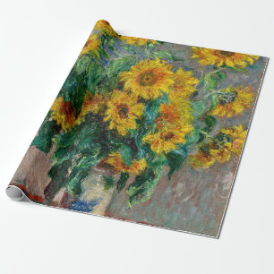 Claude Monet - Zonnebloemen Cadeaupapier